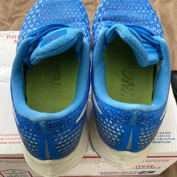 Nike Zoom Pegasus 35 In Men’s Size 9.5 very hard to find Carolina Blue OffWhite - Picture 12 of 15